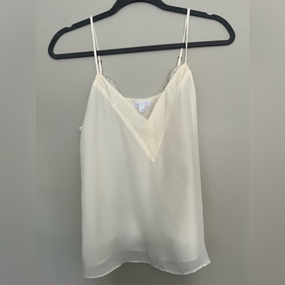 Lace Trim Cami Top